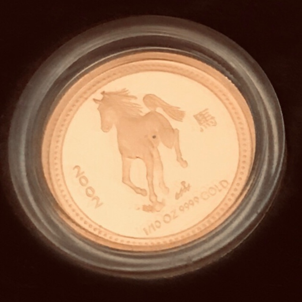 - 2002 Lunar Gold Series .9999 Gold Coin 1/1…